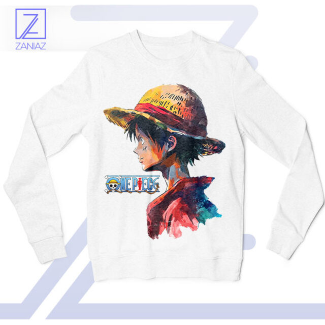 Anime Classic Luffy with Straw Hat Sweatshirt