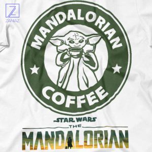 Baby Yoda Caffeinate in the Galaxy T-Shirt 2