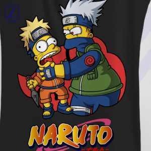 Bart and Homer's Ninja Journey Tank Top 2