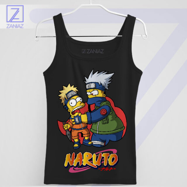 Bart and Homer's Ninja Journey Tank Top