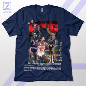 Bing's Backcourt Brilliance Basketball Legend Navy T-Shirt