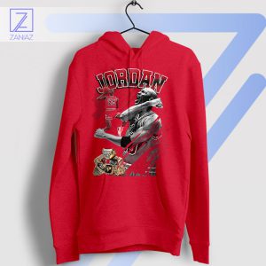 Championship Rings Icon Michael Jordan Red Hoodie
