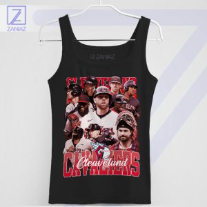 Cleveland Baseball Heroes Roster Black Tank Top