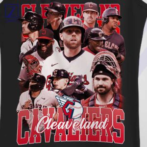 Cleveland Baseball Heroes Roster Tank Top 2