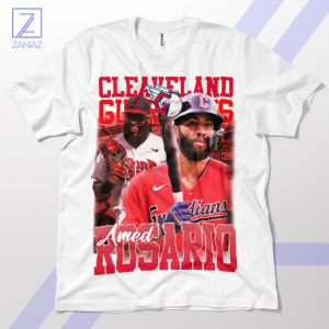 Cleveland's Defensive Gem Amed Rosario White T-Shirt