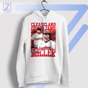 Cleveland's Defensive Talent Owen Miller White Hoodie