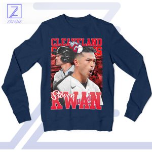 Cleveland's Rising Star Steven Kwan Navy Sweatshirt