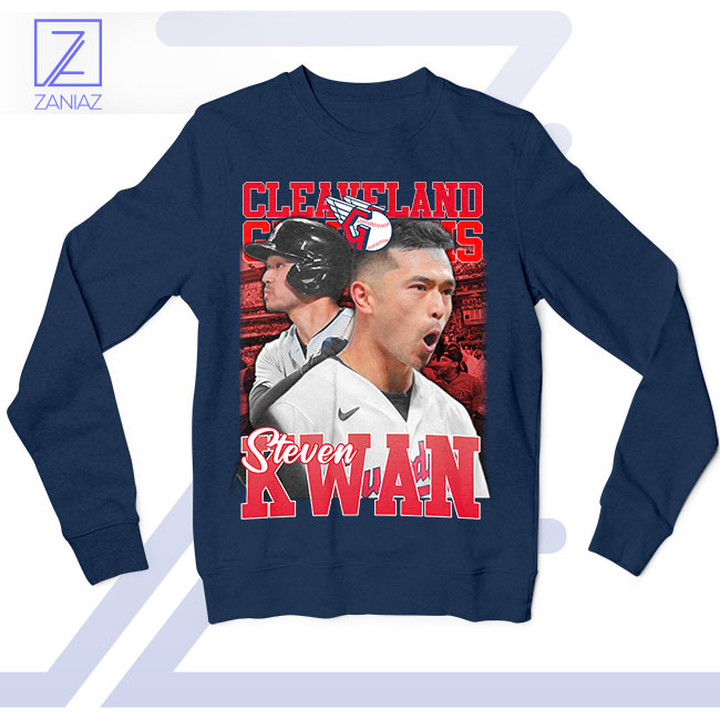 Cleveland's Rising Star Steven Kwan Navy Sweatshirt