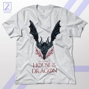 Conquer with Fire House of the Dragon Sport Grey T-Shirt