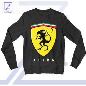 Cosmic Cruising Scuderia-Alien Sweatshirt