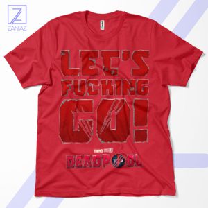 Deadpool's Epic Quote Lets Fcking Go Red T-Shirt