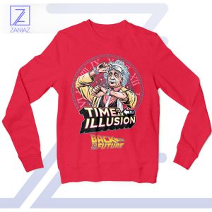 Doc Brown's Inspiration Einstein BTTF Red Sweatshirt
