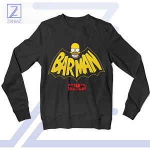 D'oh The Batman Mashup Homer Sweatshirt