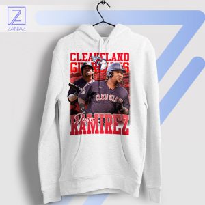 Dominance Defined José Ramírez Cleveland White Hoodie
