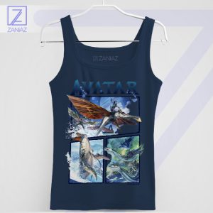 Explore Avatar 2 Air and Sea Navy Tank Top