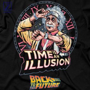 Future Vision Back to the Future Einstein T-Shirt 2