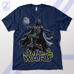 Galactic Dunk Death Star Master Darth Vader Navy T-Shirt