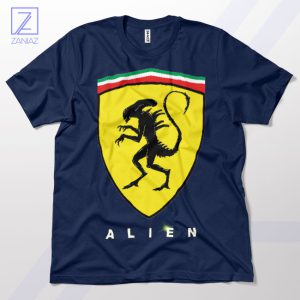 Galactic Revolutions Scuderia-Alien Navy T-Shirt