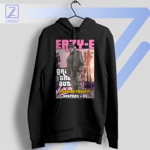 Gangsta Paradise Fashion Eazy-E GTA Black Hoodie