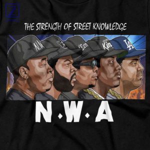 Gangsta Rap Pioneers NWA Street Knowledge T-Shirt 2