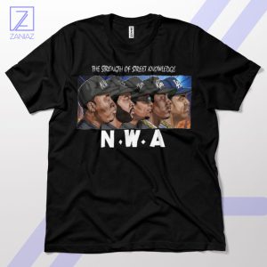Gangsta Rap Pioneers NWA Street Knowledge T-Shirt