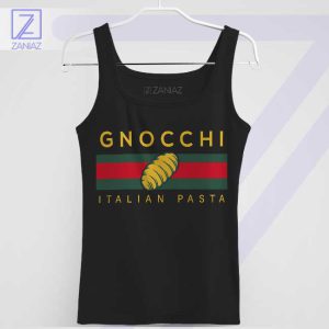 Gnocchi Pasta Fashion Parody Fashion Tank Top