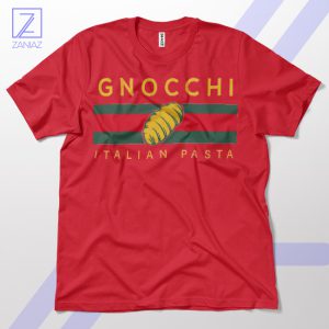 Gnocchi Pasta Parody Deliciously Stylish Red T-Shirt