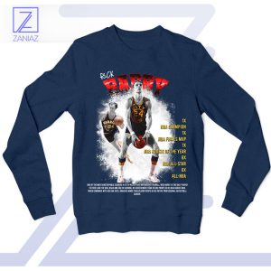 Golden State Great Rick Barry Graphic Navy Sweatshirt