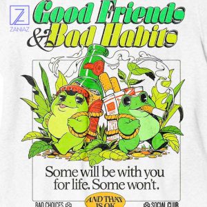 Good Friends Bad Habits Classic Sweatshirt 2