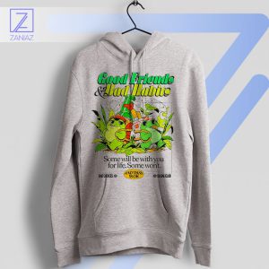 Good Friends Bad Habits Unique Sport Grey Hoodie