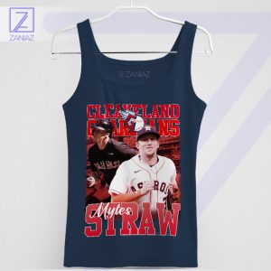 Guardians' Base Burner Myles Straw Navy Tank Top