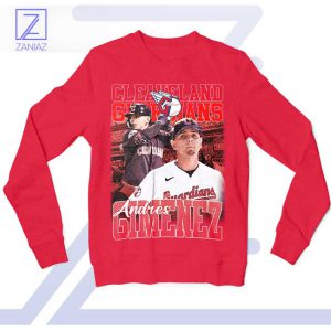 Guardians' Infield Sensation Giménez Red Sweatshirt