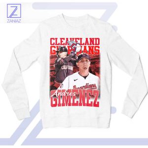Guardians' Infield Sensation Giménez White Sweatshirt