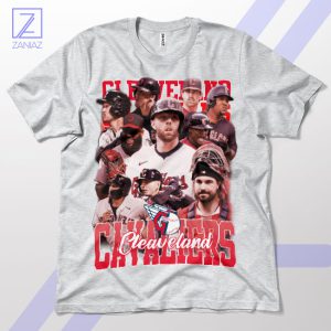 Guardians Roster Retro Graphic Tribute Sport Grey T-Shirt