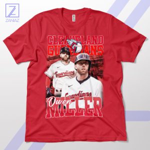 Guarding the Infield Owen Miller's Rise Red T-Shirt