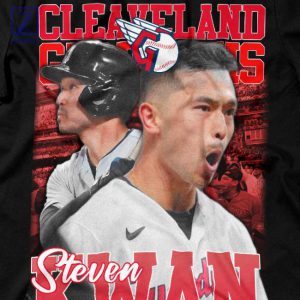 Guarding the Plate Steven Kwan's MLB T-Shirt 2