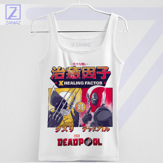 Healing Humor Deadpool x Wolverine Tank Top