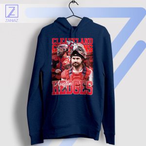 Hedges' Plate Precision Cleveland Guardians Navy Hoodie