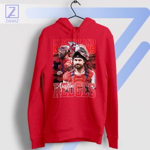 Hedges' Plate Precision Cleveland Guardians Red Hoodie