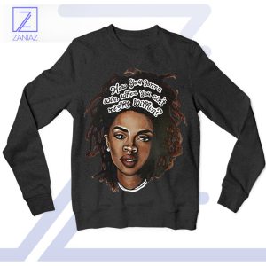 Hip-Hop Heiress Exotic Lauryn Hill Black SweatshirtHip-Hop Heiress Exotic Lauryn Hill Black Sweatshirt