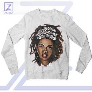 Hip-Hop Heiress Exotic Lauryn Hill Sport Grey Sweatshirt