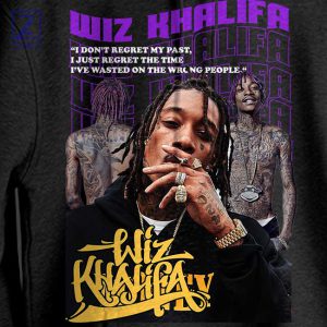Hip-Hop Insight Wiz Khalifa Quote Hoodie 2