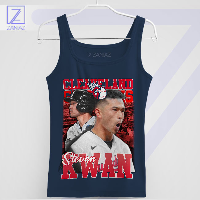 Home Run Hitter Kwan Cleveland MLB Navy Tank Top