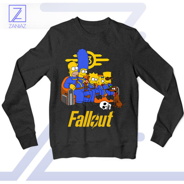 Iconic Fallout Fusion Nuclear Family Sweatshirt