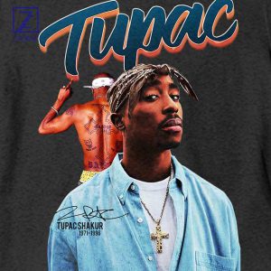Iconic Tupac 71-96 Signature Rest in Power Sweatshirt 2