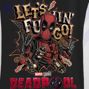 Inspiration Deadpool Let's Freaking Go Tank Top 2