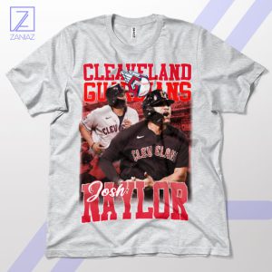 Josh Naylor Smash Cleveland Guardians Sport Grey T-Shirt