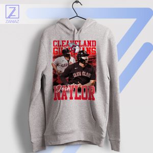 Josh Naylor's Drive Guardians Power Hitter Sport Grey Hoodie