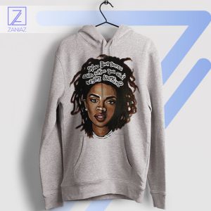 Legendary Vocalist Exotic Lauryn Hill Sport Grey Hoodie