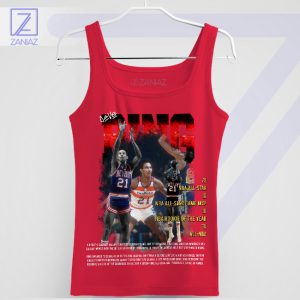 Living Legend Dave Bing Basketball Icon Red Tank Top